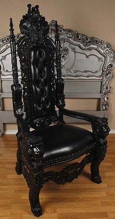 Classical Carved Wood Dining Chairs